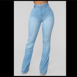 High Rise Flare Jeans Size 11